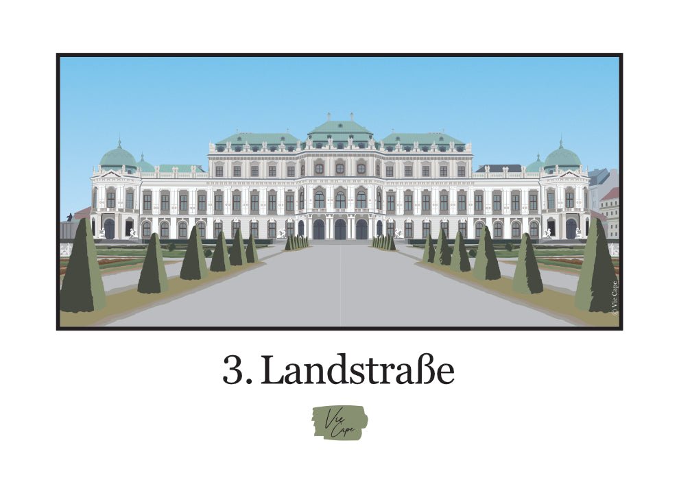 3. Landstraße Poster